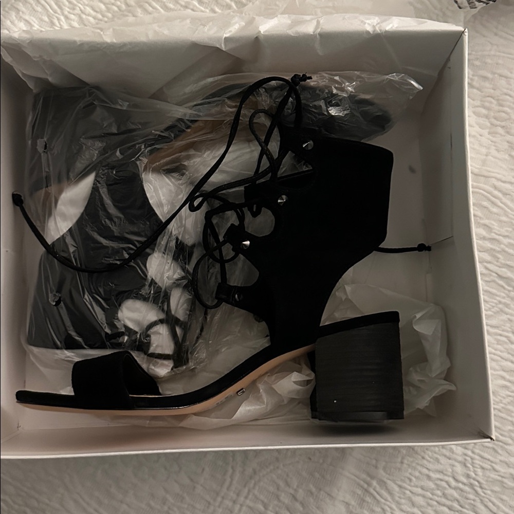 SCHUTZ Black Sandals